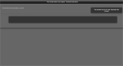 Desktop Screenshot of fundacionandes.com